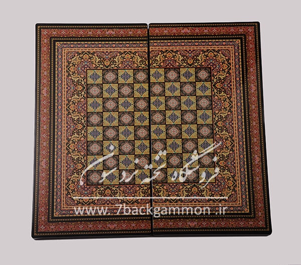 تخته نرد فرش ایرانی